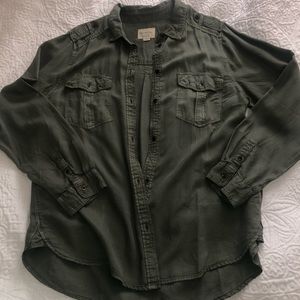 American Eagle Button Up Boyfriend Fit